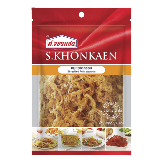 S.Khonkaen Crispy Dried Pork 100g.
