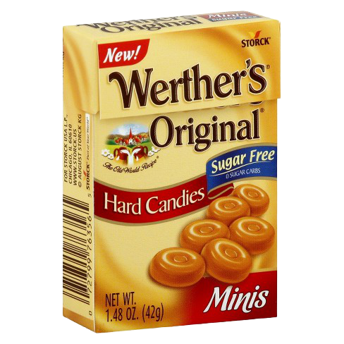 Werthers Original Sugar Free Candies 42g.