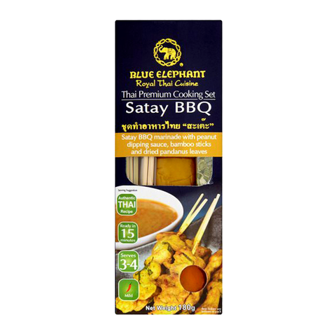 Blue Elephant Thai Cooking Set Satay BBQ 170g.