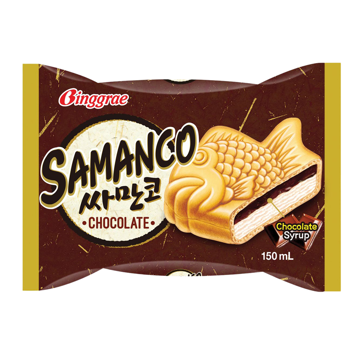 Binggrae Melona Waffle Chocolate 150g.
