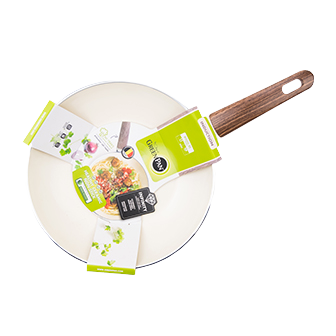 GREEN PAN CC000833-001 กระทะ28CM/3.5Lรุ่นWOOD BE