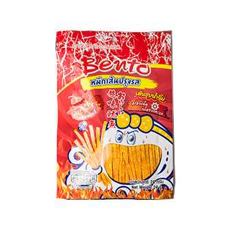 Bento Squid Mixed Surimi Hot Chilli Flavoured 20g.