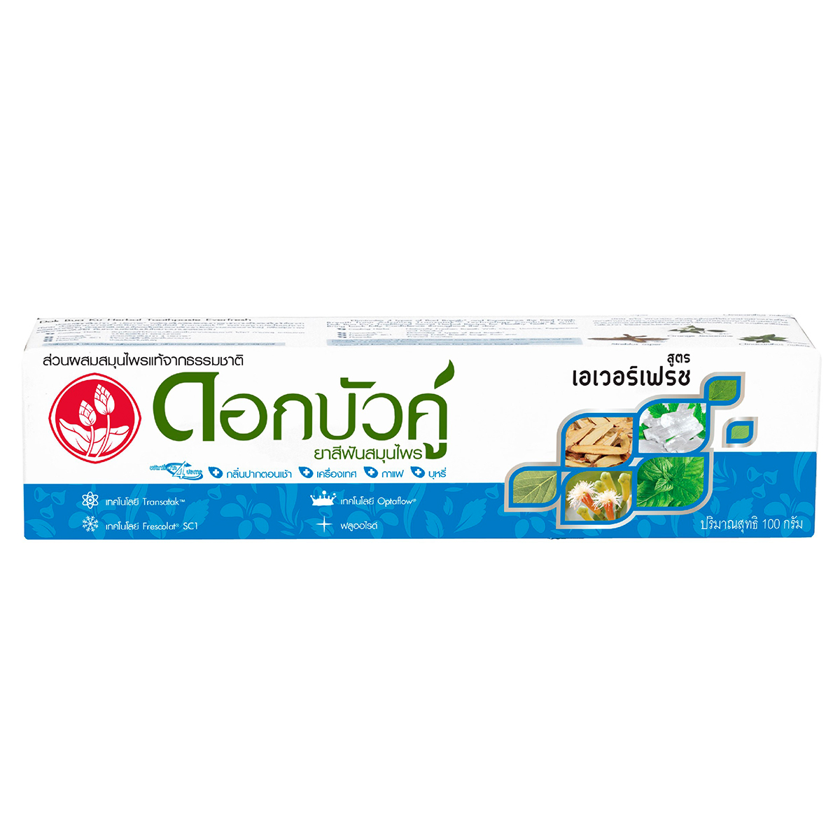 Twin Lotus Herbal Everfresh Toothpaste 100g.