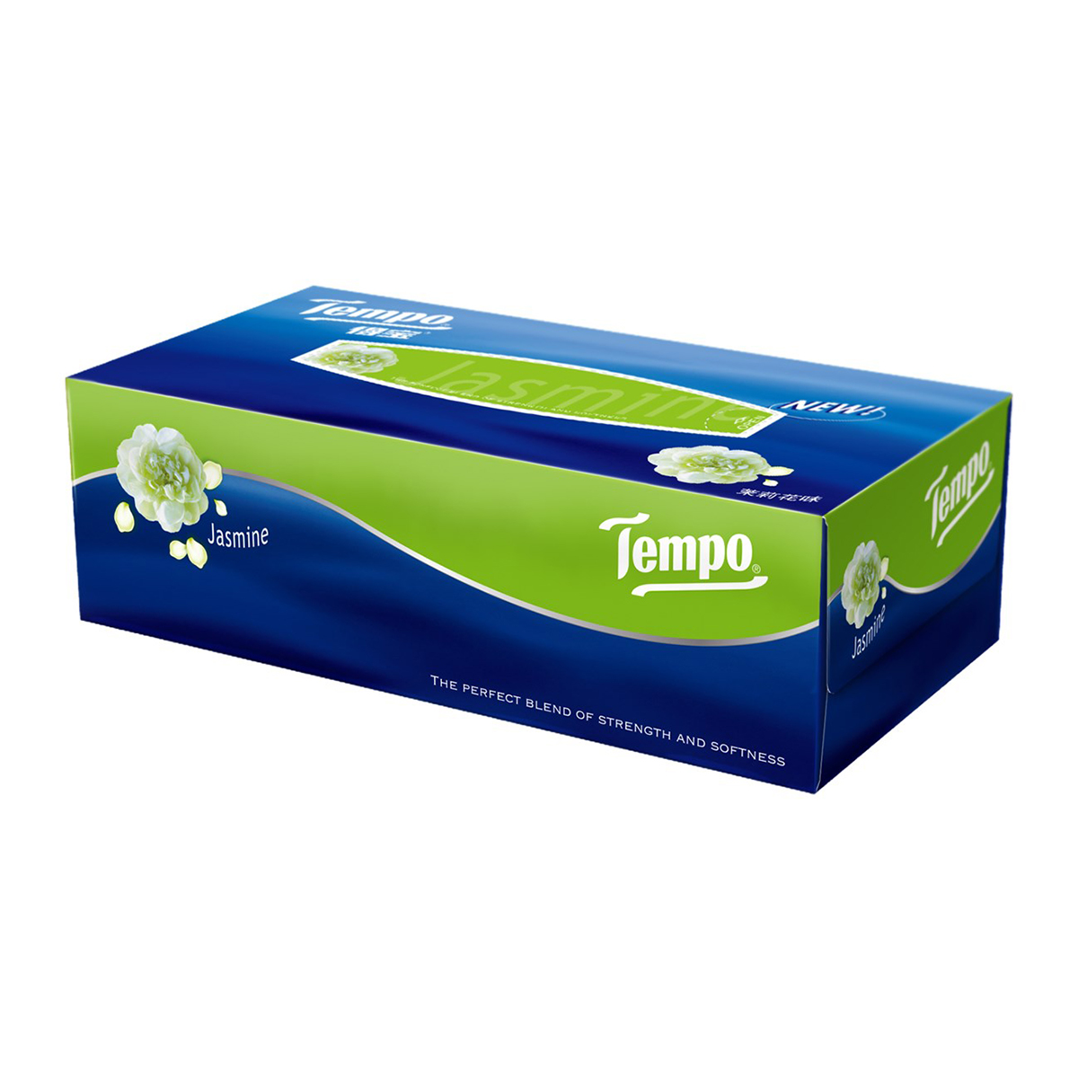 Tempo Jasmin Facial Tissue Box 1 Pk Villa Market