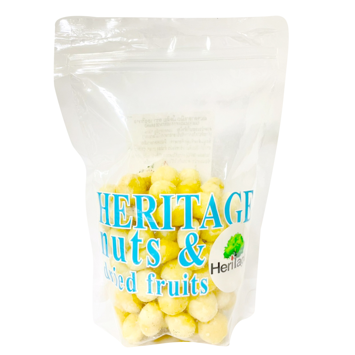 Heritage แมคคาเดเมียเม็ดดิบ 250 g.