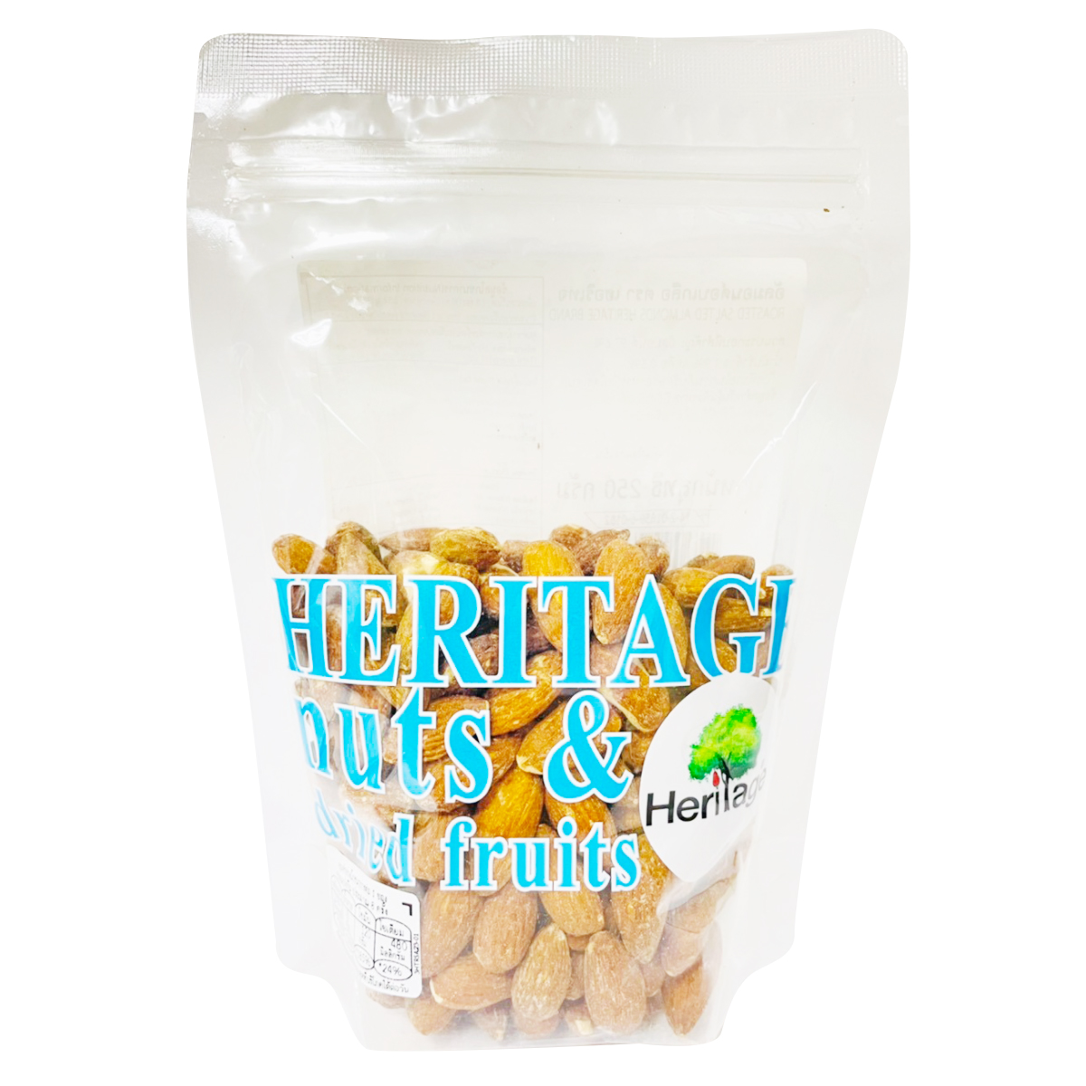 Heritage อัลมอนด์อบเกลือ 250 g.