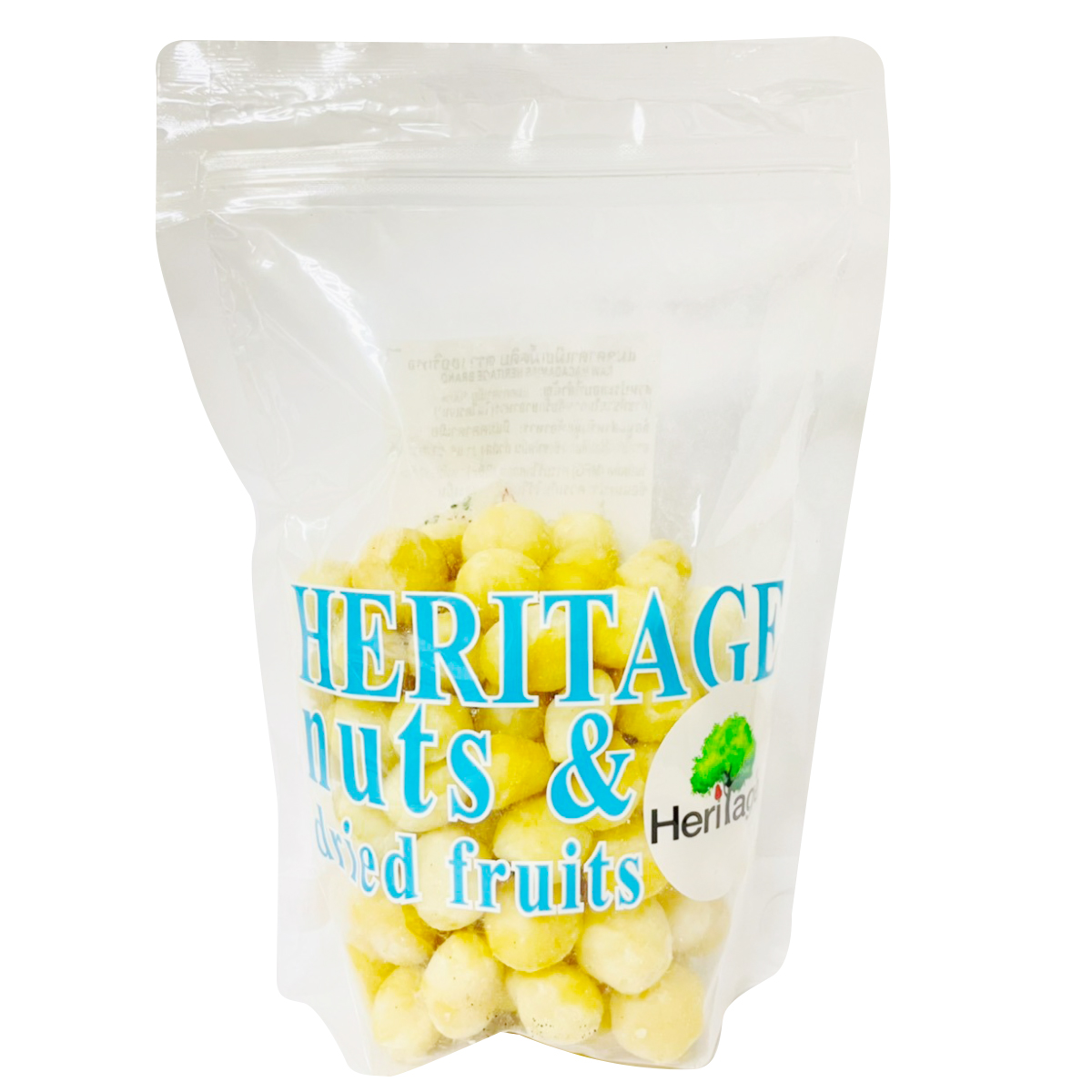 Heritage แมคคาเดเมียอบเกลือ 250 g.