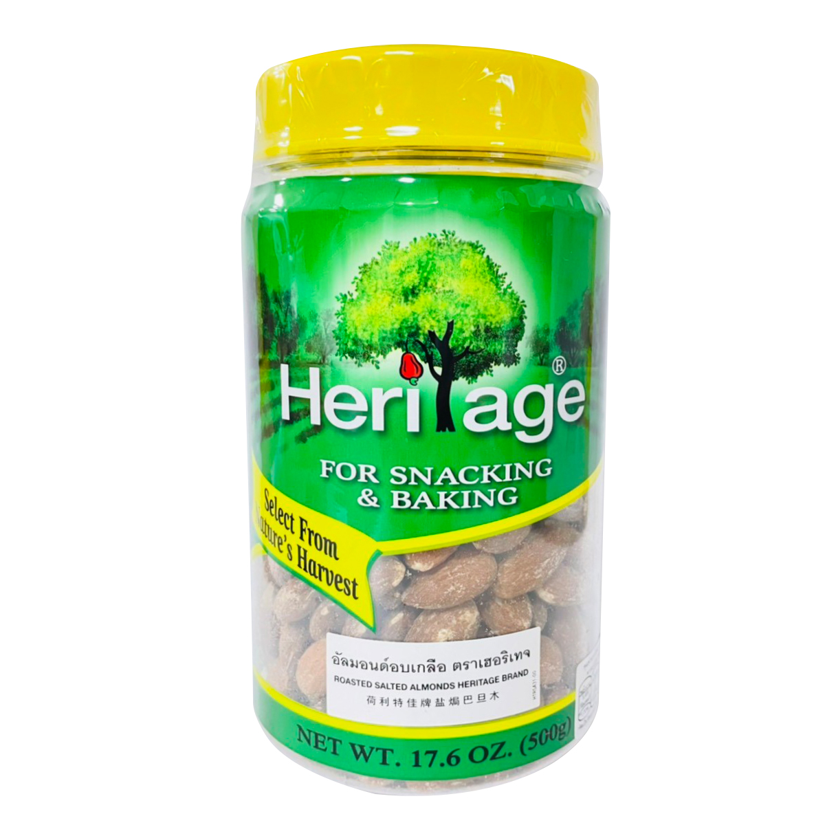 Heritage อัลมอนด์อบเกลือ 500 g.