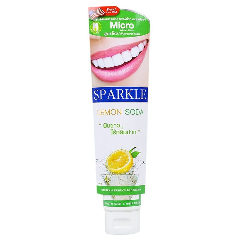 SPARKLE LEMON SODA TOOTHPASTE
