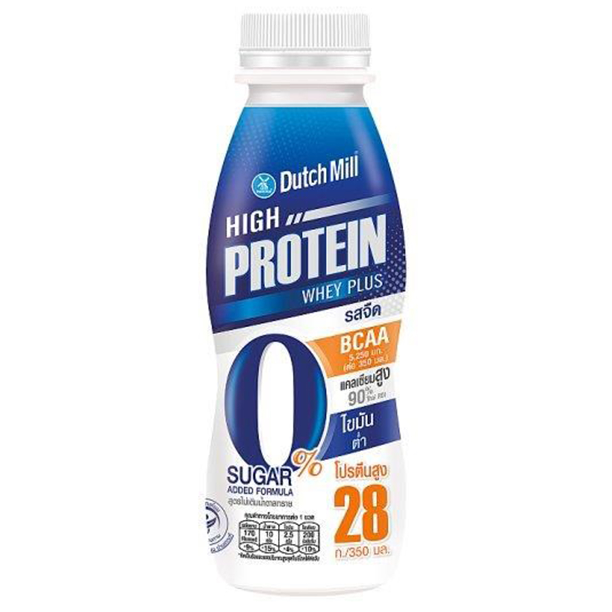 Dutch Mill High Protein Whey Plus No Sugar 350ml Villa Market