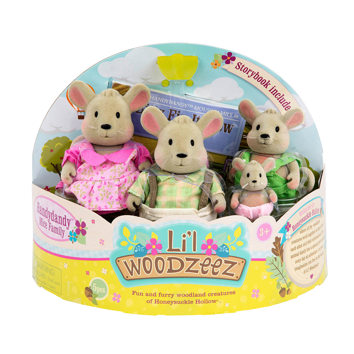 WOODZEEZ-MICE FAMILY-6003M