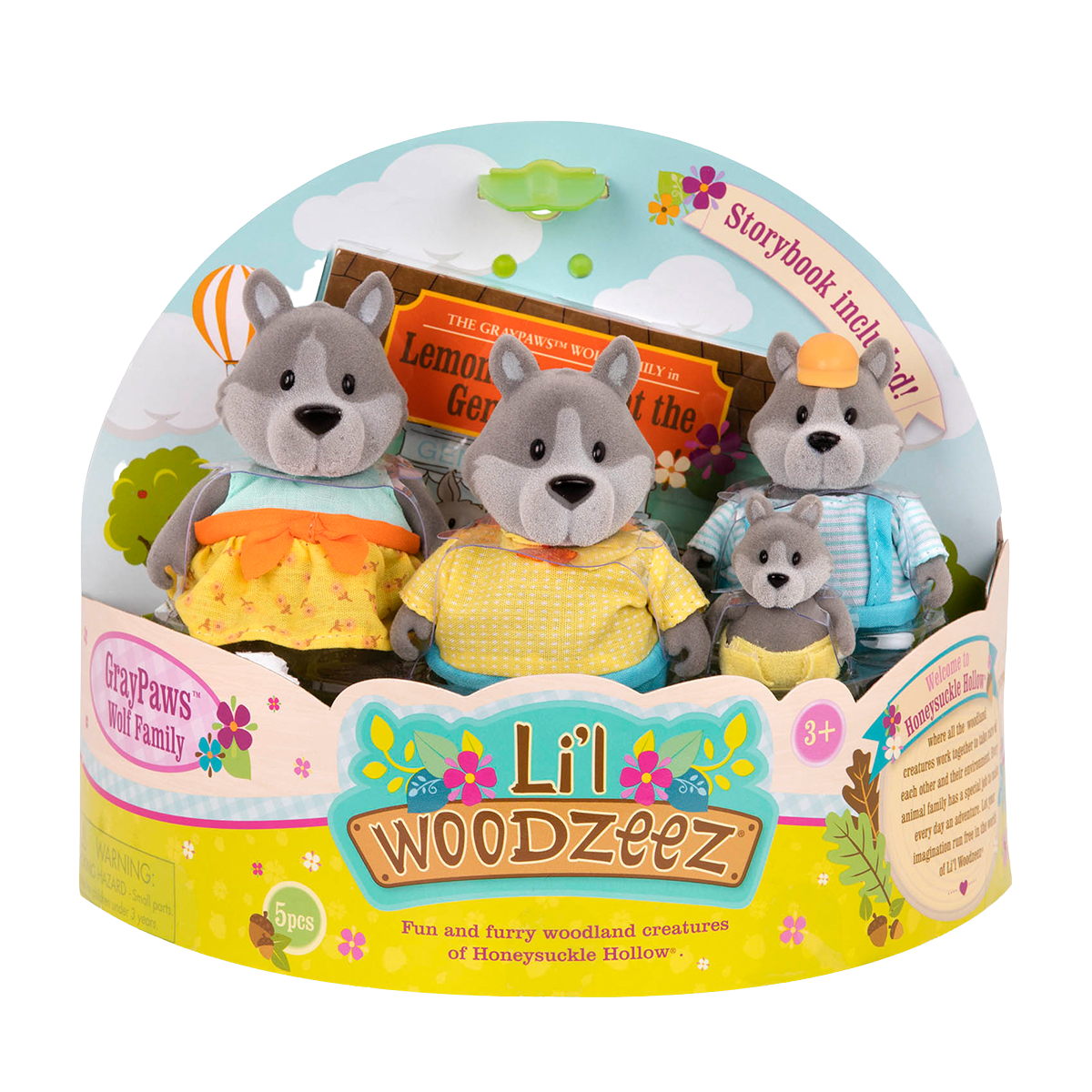 WOODZEEZ-WOLF FAMILY-6462Z